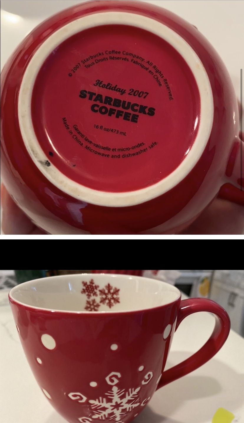 2007 Starbucks Holiday Mug for Sale in Orland Park, IL - OfferUp