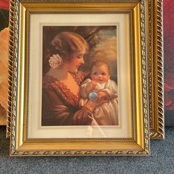Vintage Glass Frame