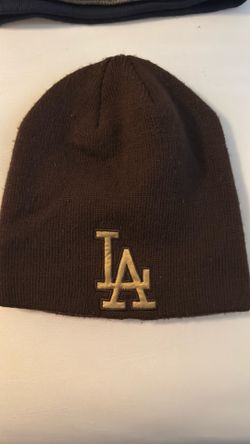 Dodgers Beanie And Gloves 