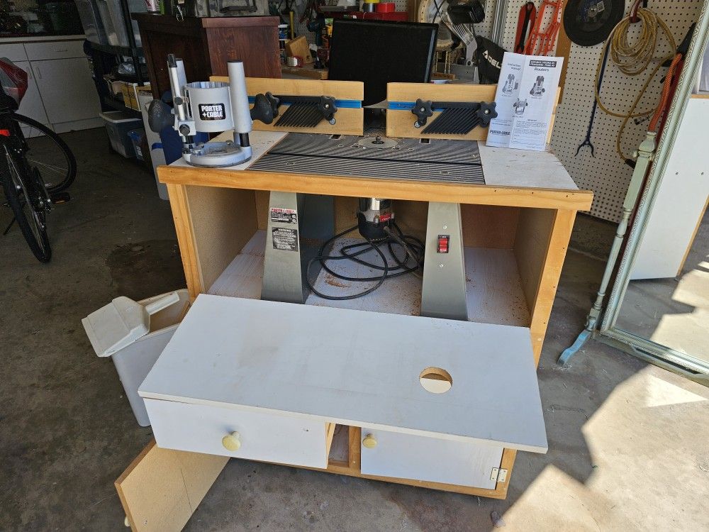 Porter Cable Router And Shaper Table