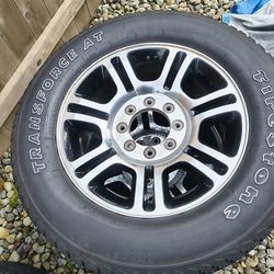 Ford 8 lug wheels and tires