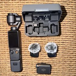 DJI Osmo Pocket  3 and DJI Mic Mini With Accessories