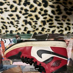 Authentic Chicago Black Toe Jordan 1s