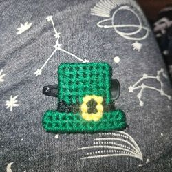 St Patrick's Day Hair Clip  
