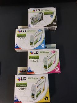 Epson 68 and 69 compatible ink cartridges (full set)