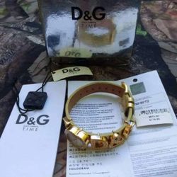 New Dolce & Gabbana Time Fashion Wrist Watch