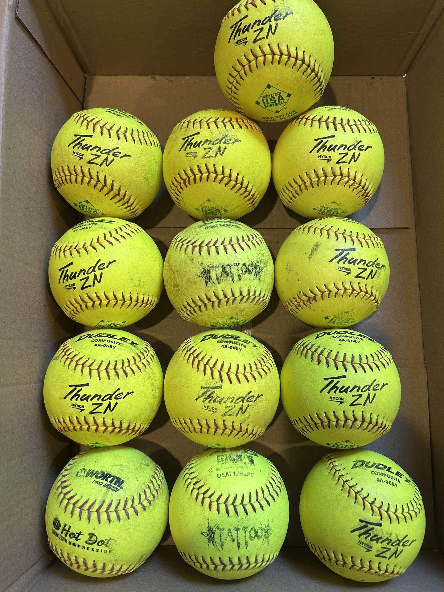 25 - 52/300 Softballs
