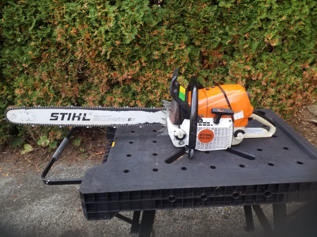 Stihl MS461 chainsaw 28in bar - $750 (KENT EAST HILL)