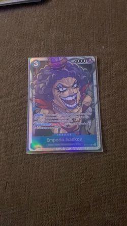 One Piece TCG Emporio.Ivankov Holo Card