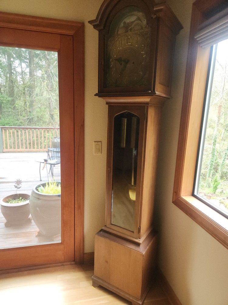German Grandfather Clock For Sale