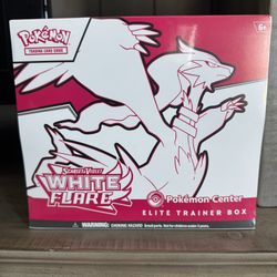 White Flare Pokemon Center Elite Trainer Box (Exclusive) 
