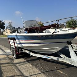 1987 bayliner 21' 2002 mercury opitimax 200 hp.