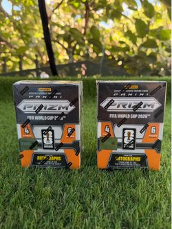 PANINI PRIZM WORLD CUP BOXES