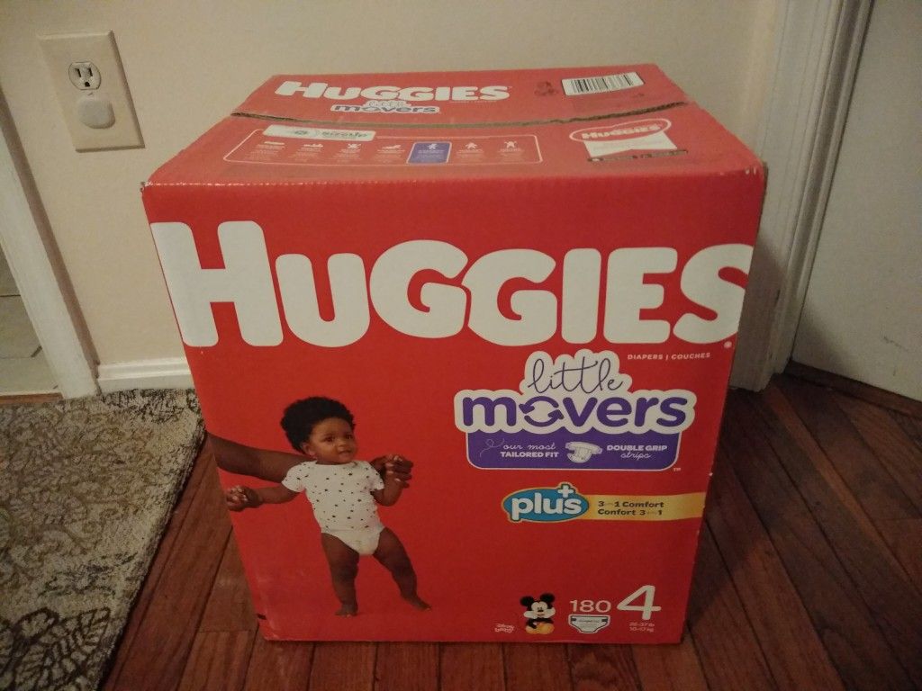 Size 4 Huggies Diapers