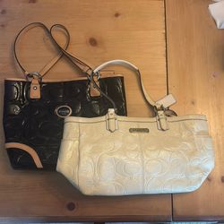 Coach Bags  Black and Tan 