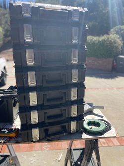 Dewalt Tool boxes tough system