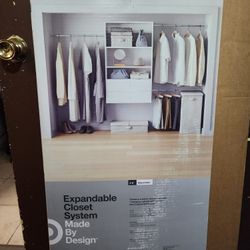 New Expandable Closet System Clothes Closet Organizer 