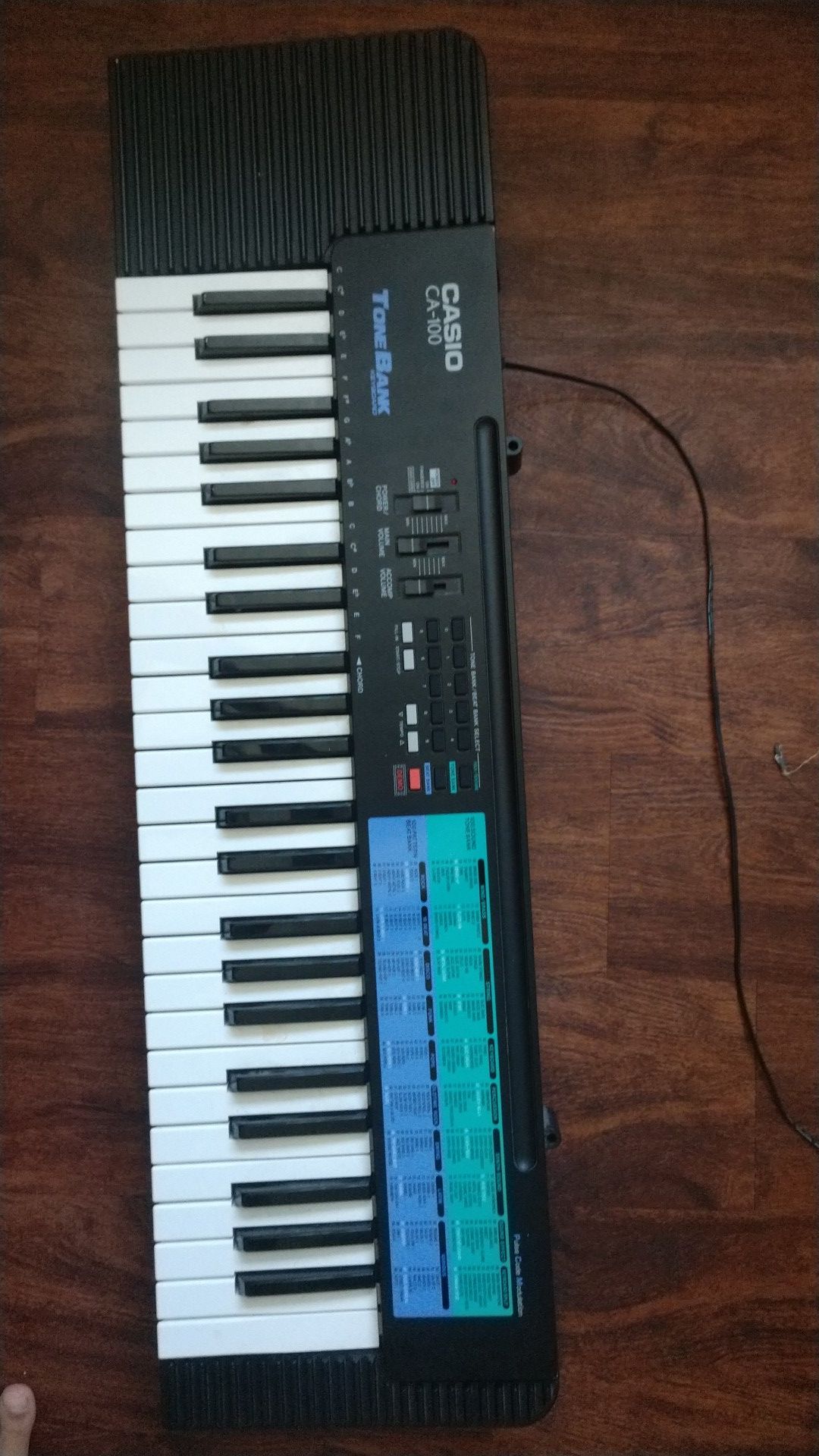 Casio CA-100 tone bank keyboard