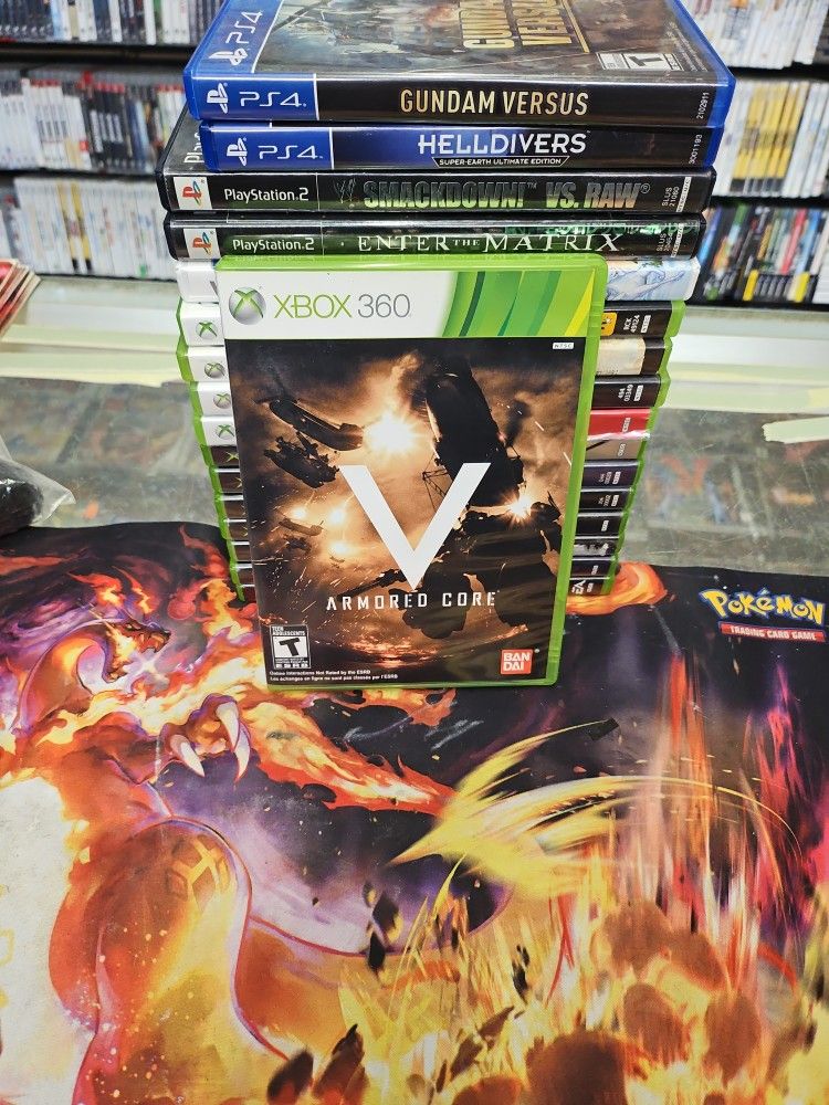 Microsoft Xbox 360 Armored Core V 5 CIB Complete Tested Authentic