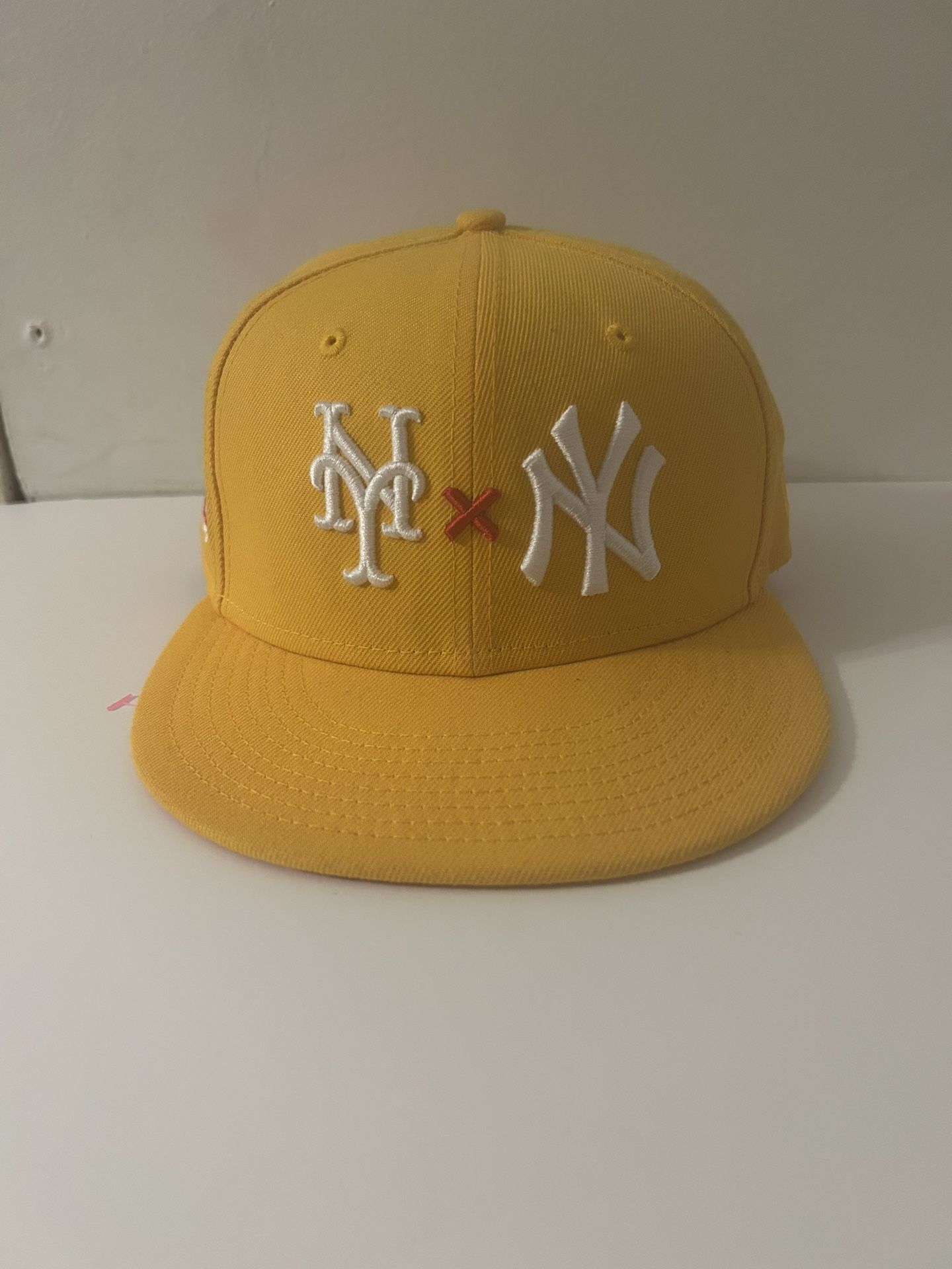 Mets and Yankees Subway series hat