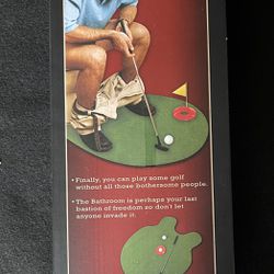 Potty Putter Toilet Golf Game