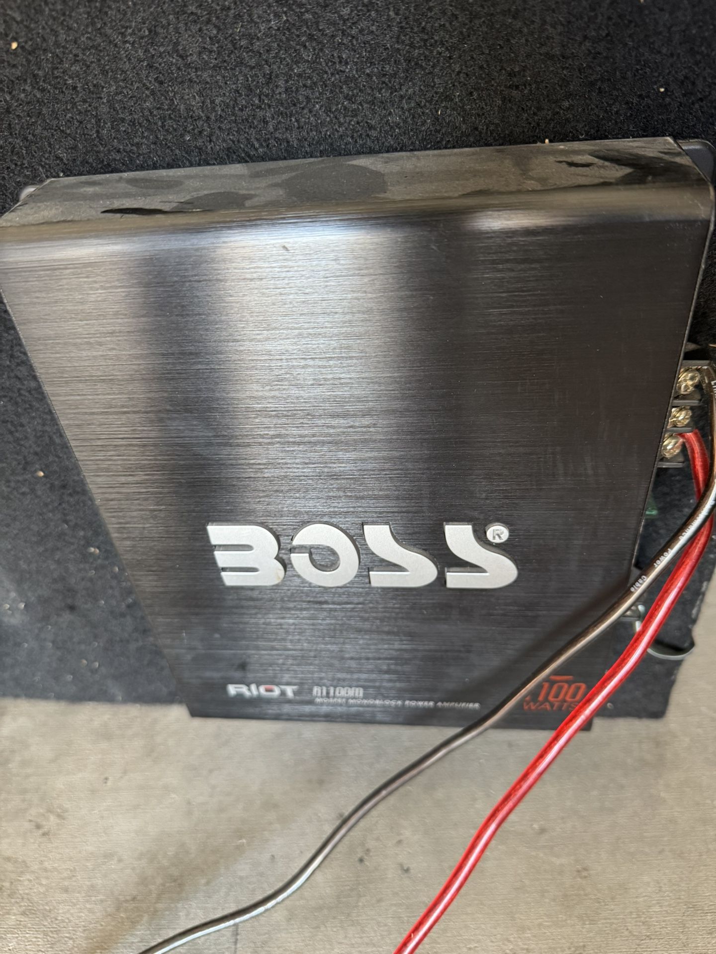 Box Car Speaker 18” MA audio Subwoofer