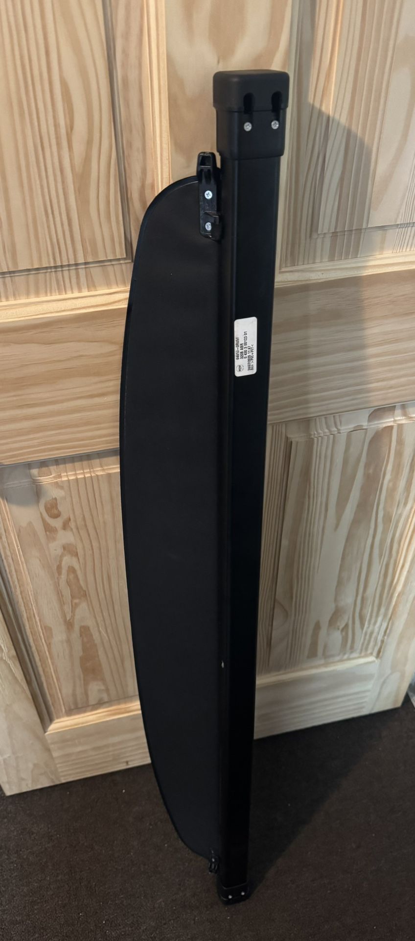 This Toyota RAV4 2019-2023 Cargo Cover is a great addition to your vehicle. It's made for the cargo area, has a retractable feature and can hold up to