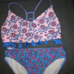 Target brand Art Class girls 2 pce swimsuit NEW NEVER WORN size 10/12