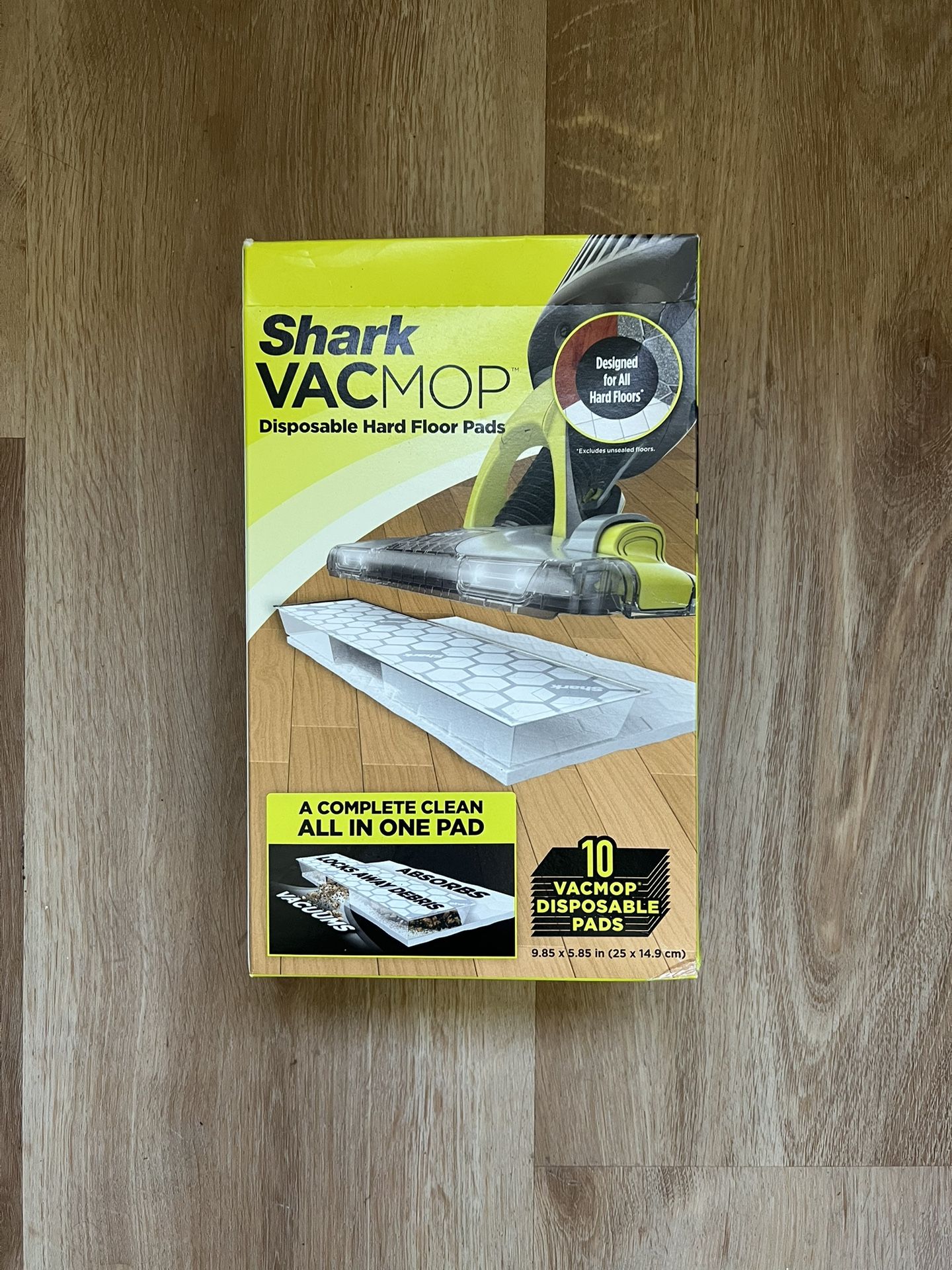 4 Shark VacMop Pad Boxes