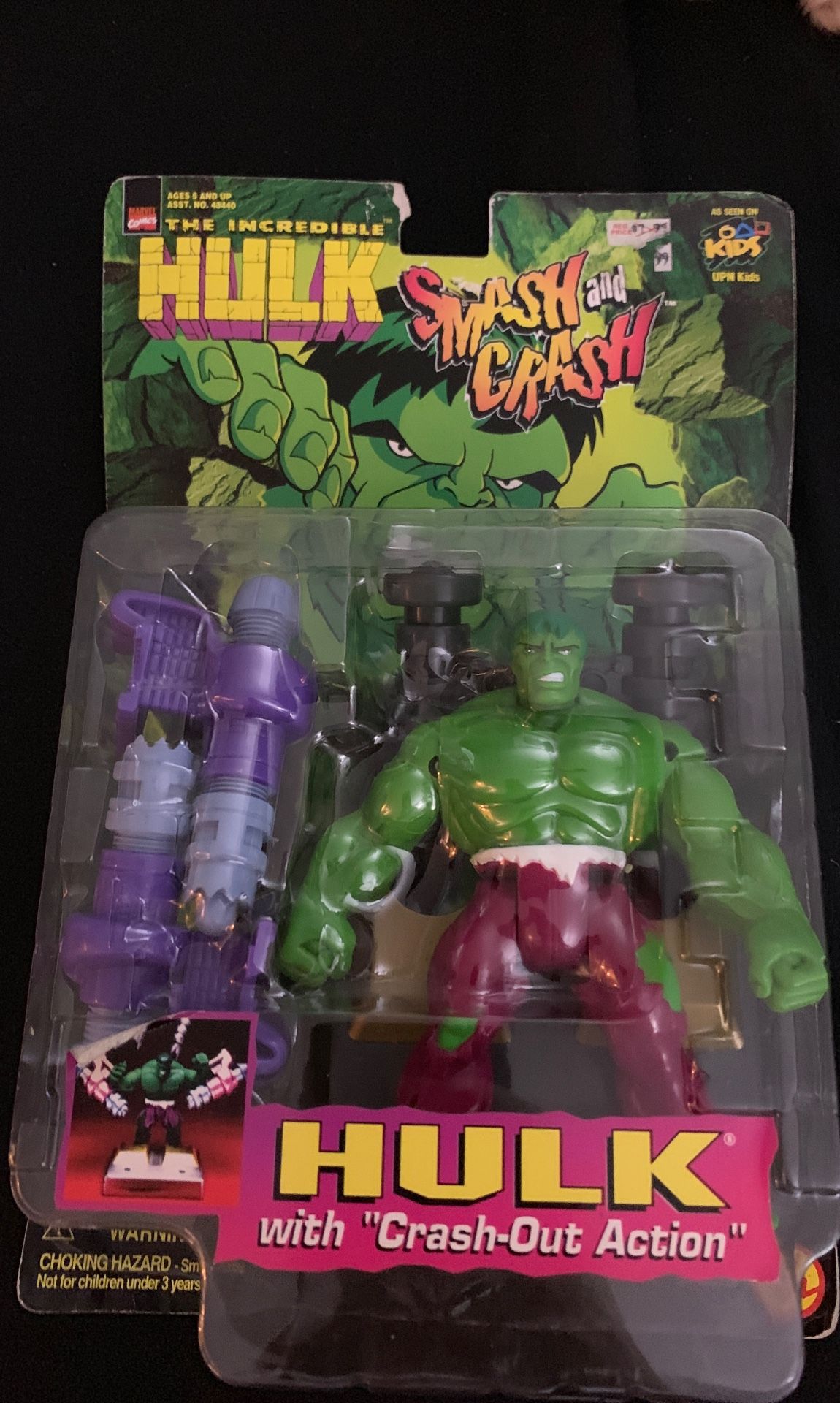 The Incredible Hulk action figure