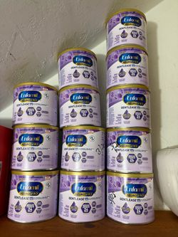 Enfamil NeuroPro Gentlease Infant Formula 7.2 oz – Lot of 11