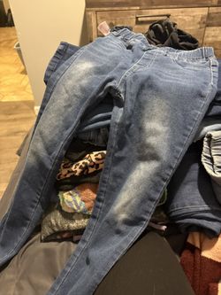 3 Pairs Of Girls Jeans