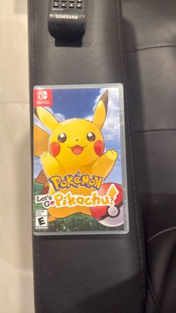 Pokémon Let's Go Pikachu Nintendo Switch