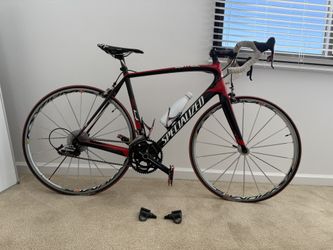 Bike: Specialized Tarmac SL4, featuring a FACT 9r carbon frame, and Mavic Wheels