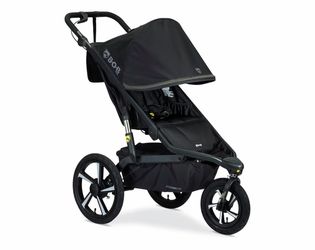 BOB Gear Alterrain Pro Jogging Stroller, All-Weather, SmoothShox Suspension, Black