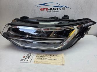 aftermarket 2022 - 2023 - 2024 VOLKSWAGEN TIGUAN LEFT DRIVER LED HEADLIGHT AY73635