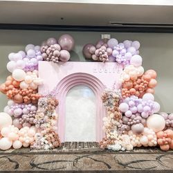 8x8ft 3D Wooden Staggered Backdrop