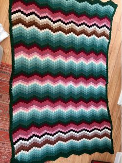 Handmade Knitted Blanket