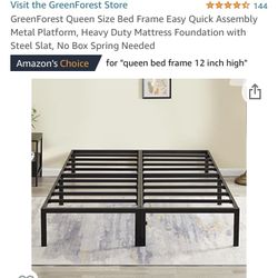 Queen Bed With Frame