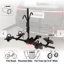 Bike carrier 2" hitch