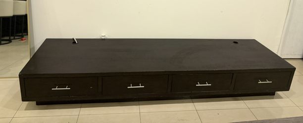 Large Black/Brown TV Stand.