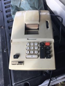 Old Sears Credit Balance Rester 910 cc