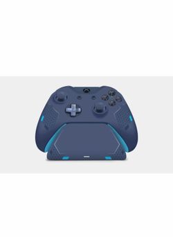 Controller Gear Xbox Pro Charging Stand Sport Blue Special Edition NO CONTROLLER