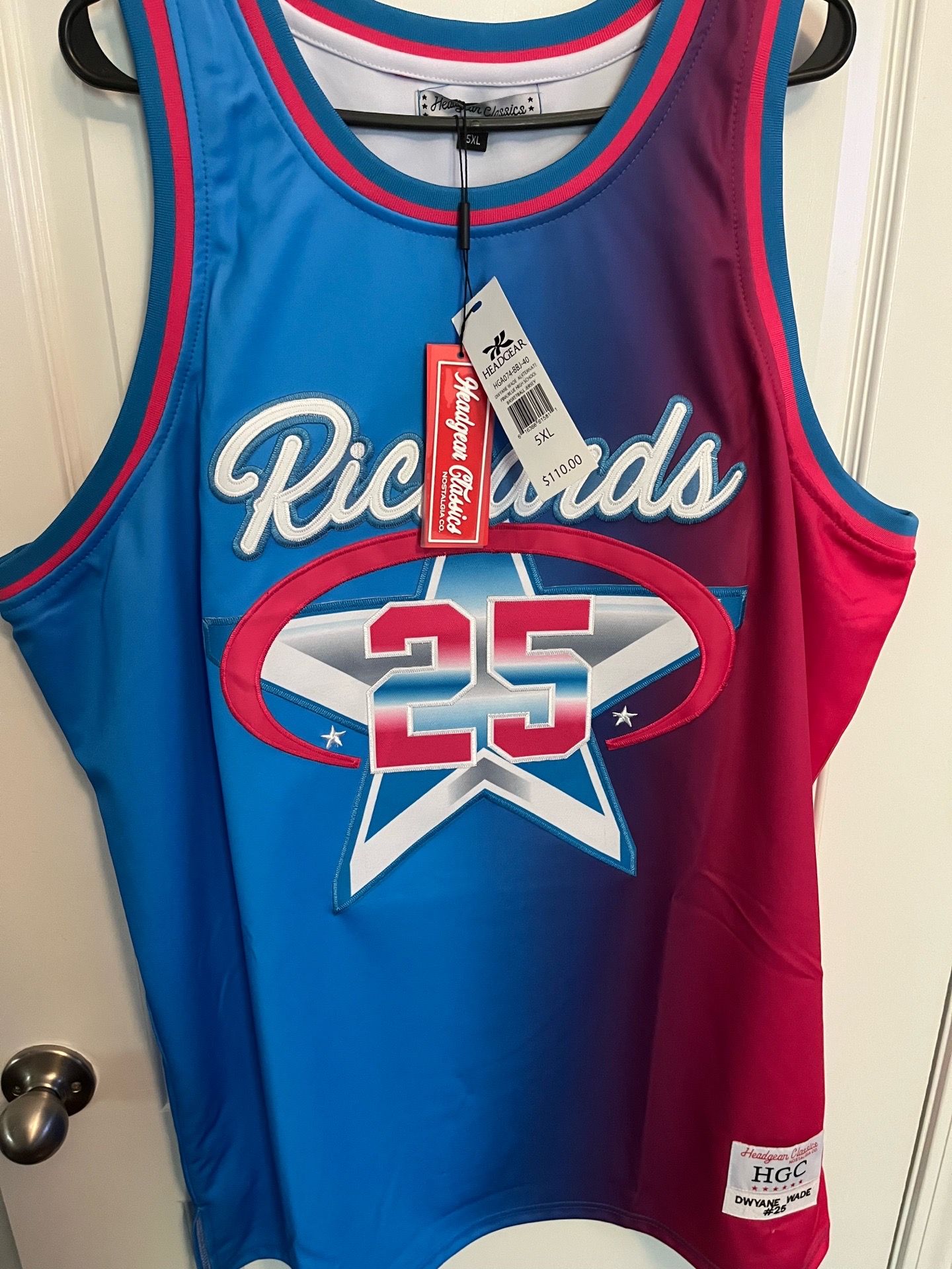 Dwayne Wade #25 Basketball Jersey