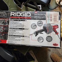 DRAIN SNAKE RIGID POWER IN OUT HANDHELD