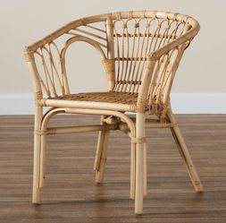 Boho Wicker Armchair