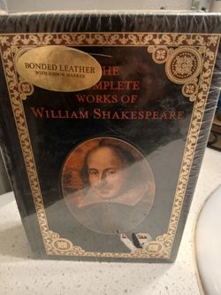 Complete Works Of Shakespeare Brand New Bonded Leather