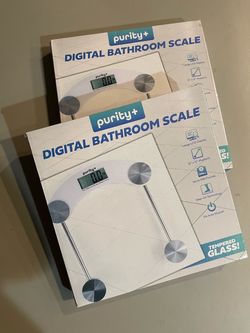 Purity+ Digital Bathroom Scale – 2 Pack