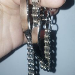 Bike chain bracelet