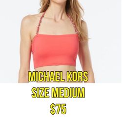Michael Kors swim Top- size med 